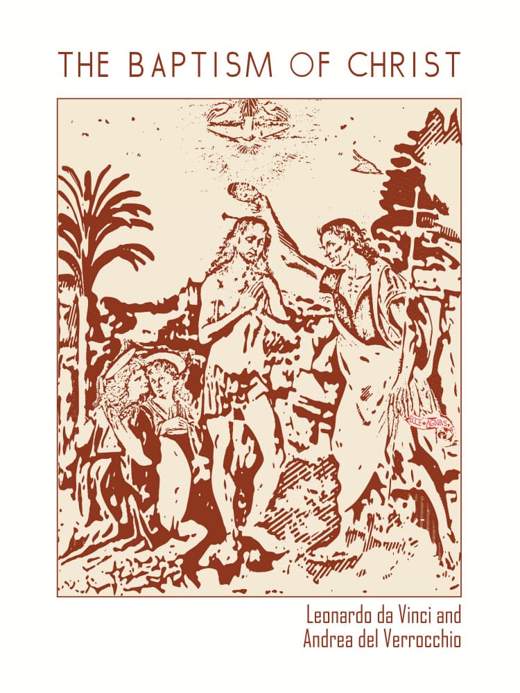 Christ's Holy Baptism by Doa Project — canvas wall art