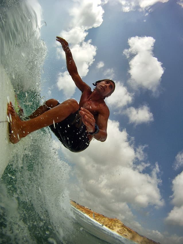 Ocean Wave Rider by Assaf Gavra — canvas wall art