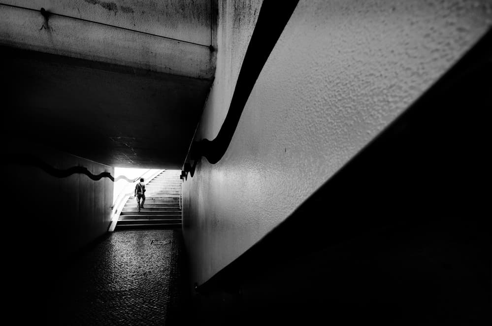 Tunnel To Light by Agostinho Teixeira — canvas wall art