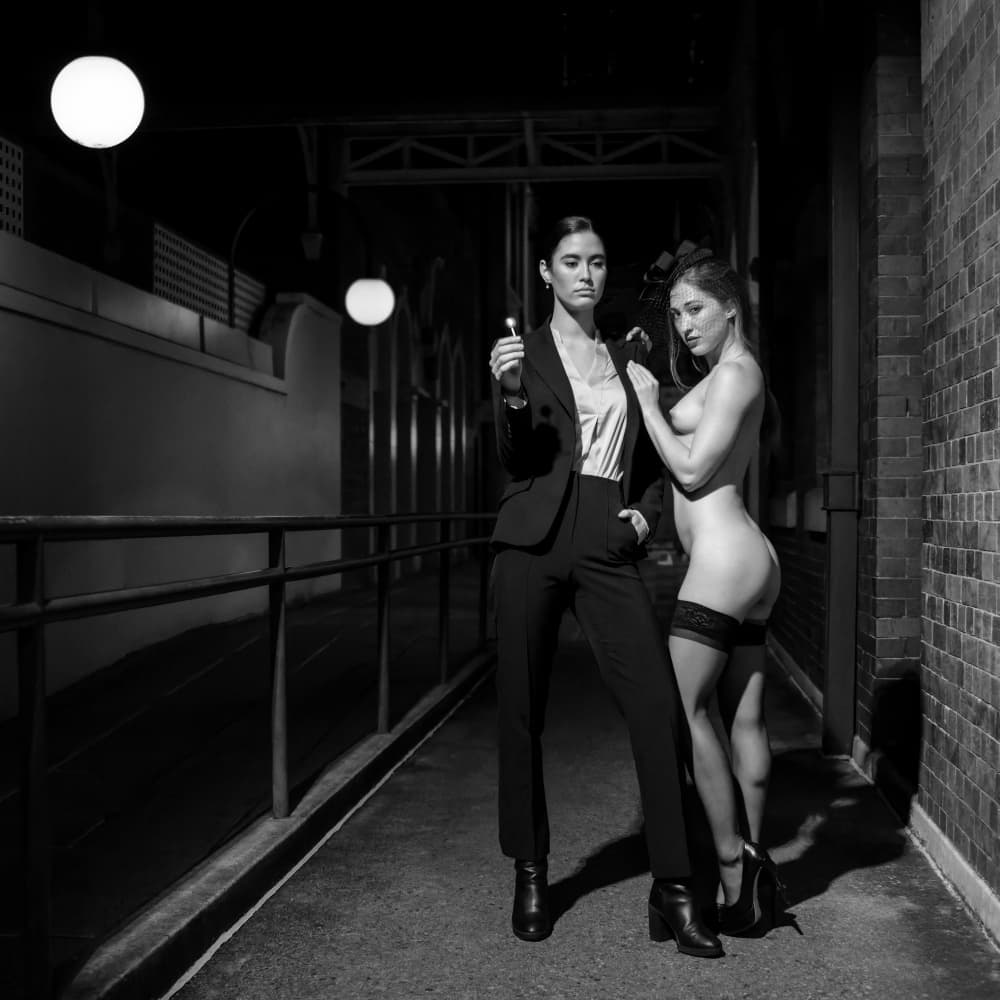 Dark City Glamour by Craig Stampfli — canvas wall art