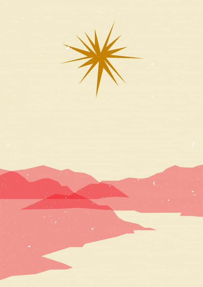 Sunny landscape by NKTN — canvas wall art