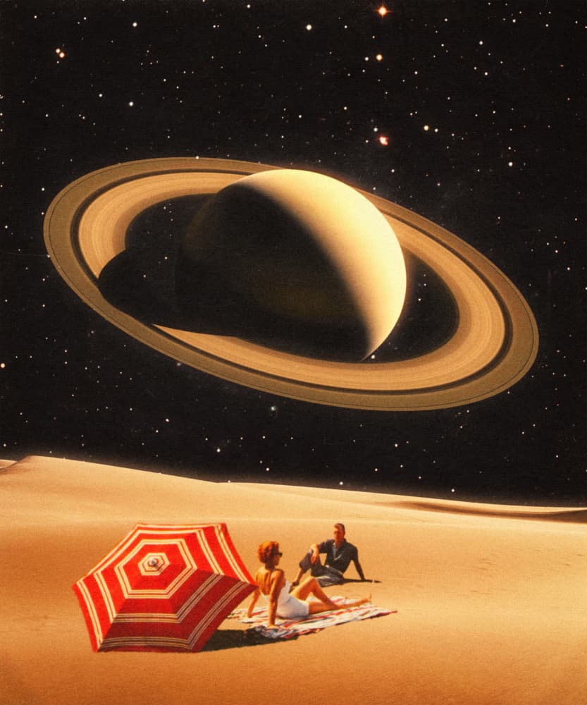 Space Date by Taudalpoi — canvas wall art