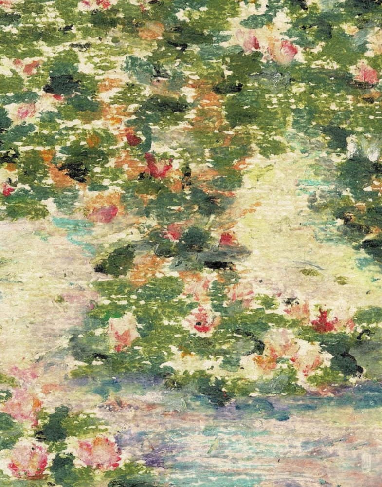 Peaceful Water Lilies by Dianne Nicole Fernando — canvas wall art