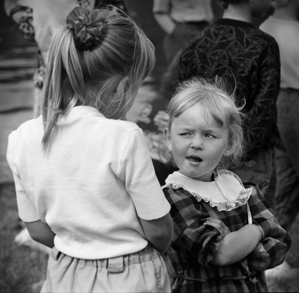 Curious Little Girl by Jacek Stefan — canvas wall art