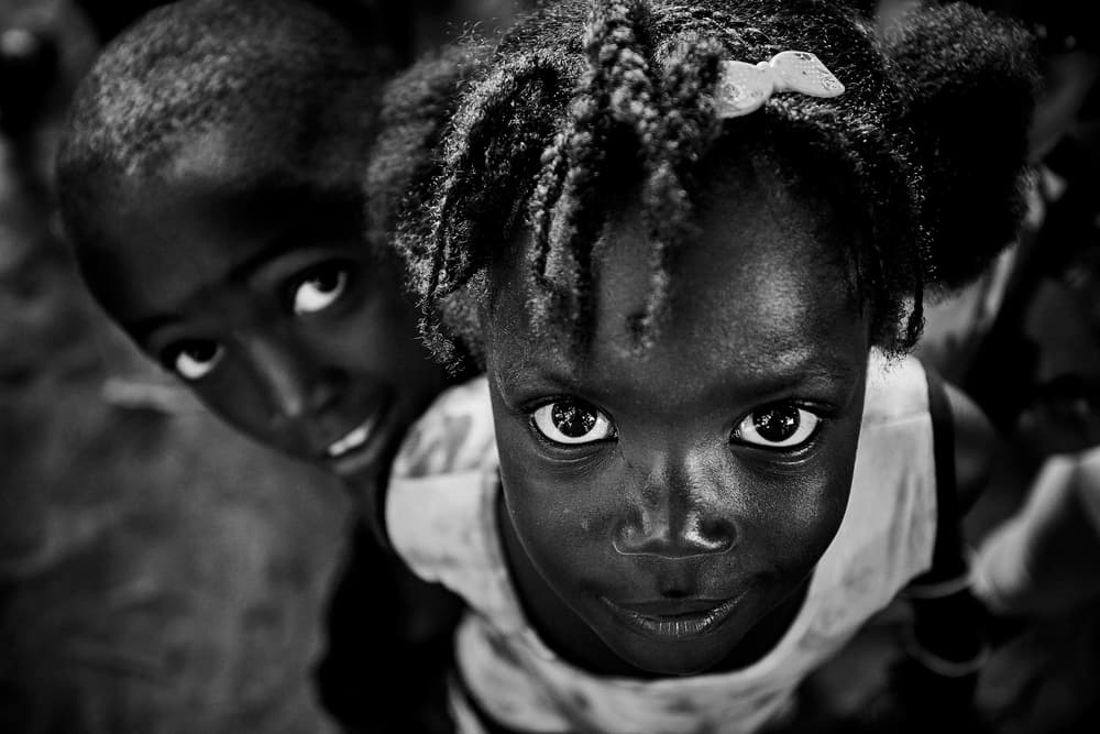 Curious Young Faces by Luís Godinho — canvas wall art