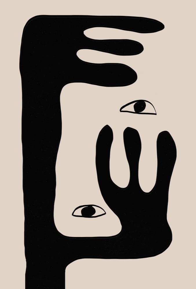 Surreal Gaze by THE MIUUS STUDIO — canvas wall art