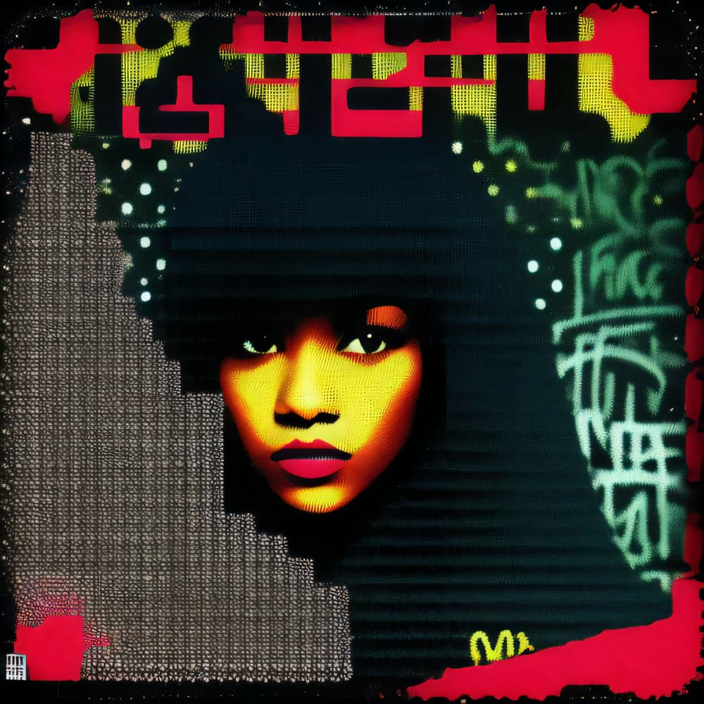 Vibrant Street Portrait by Cicero Spin — canvas wall art
