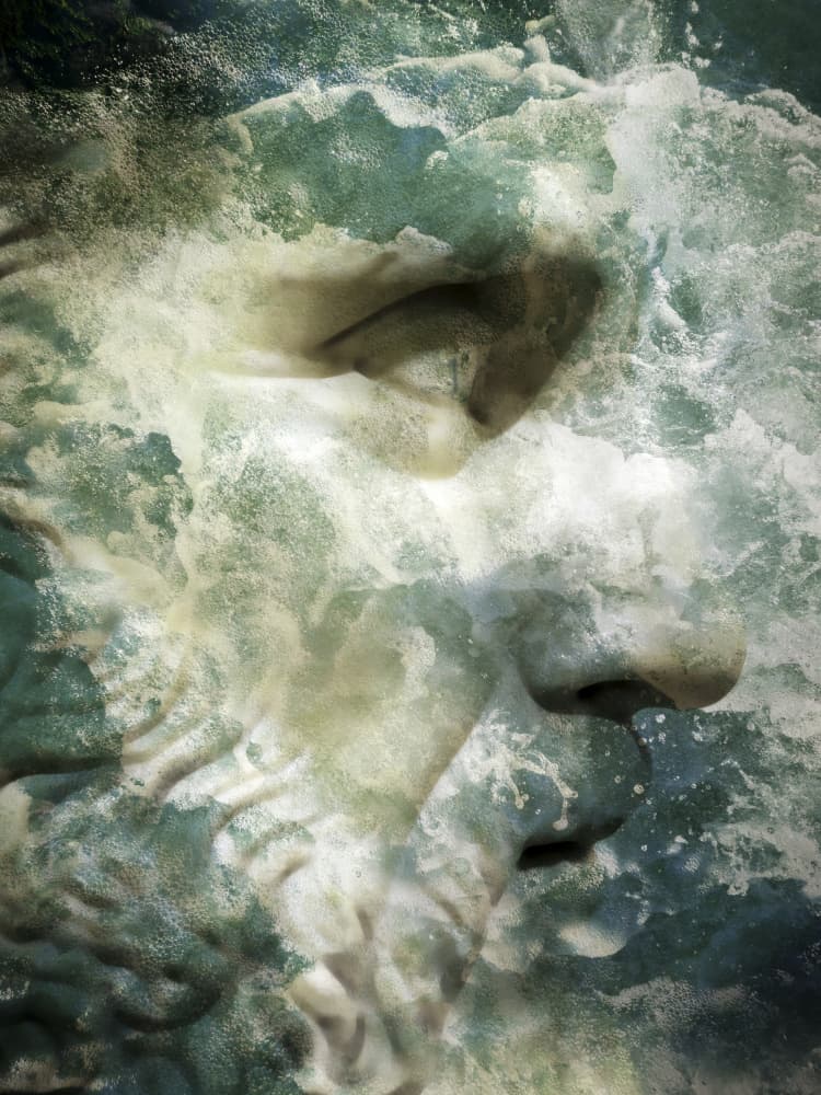 Turbulent Sea God by Angelo Cerantola — canvas wall art