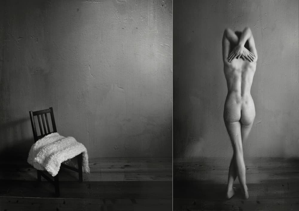 Sensual Back Study by Darko Cuder — canvas wall art