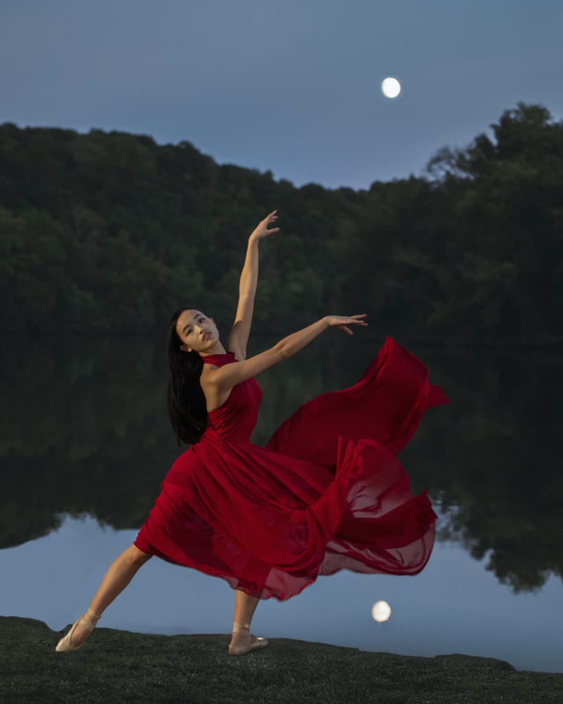 Moonlight Dancer by Rob Li — canvas wall art