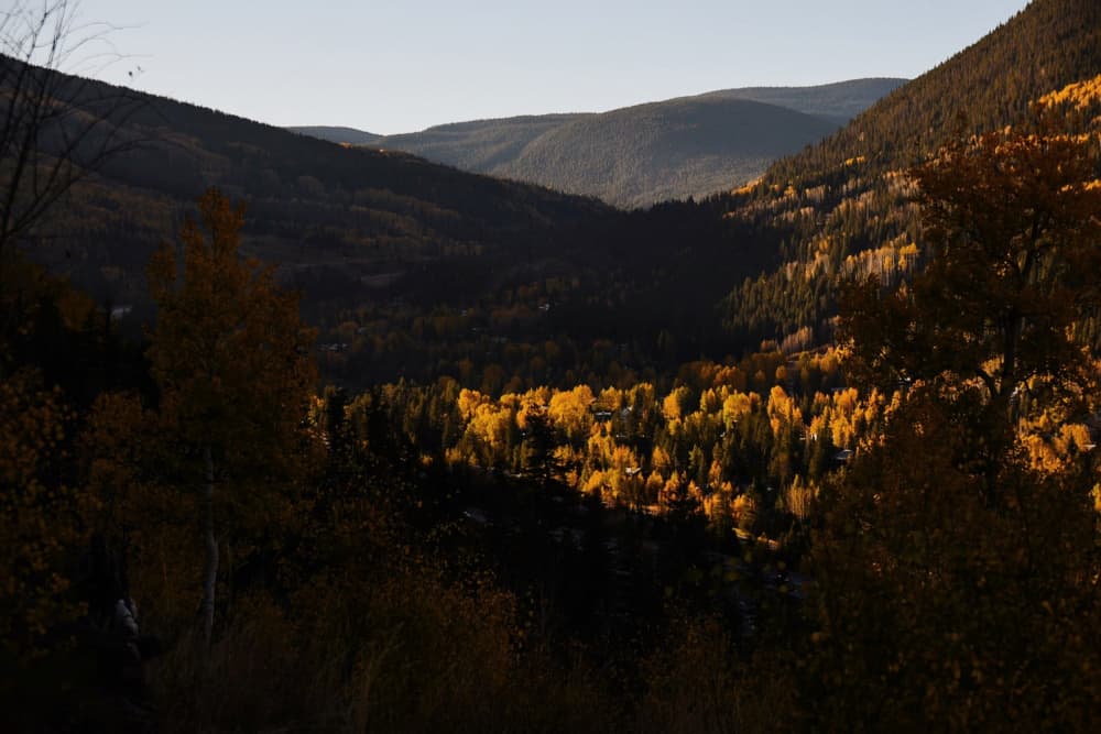 Golden Mountain Valley by Del Mundo Imagery — canvas wall art