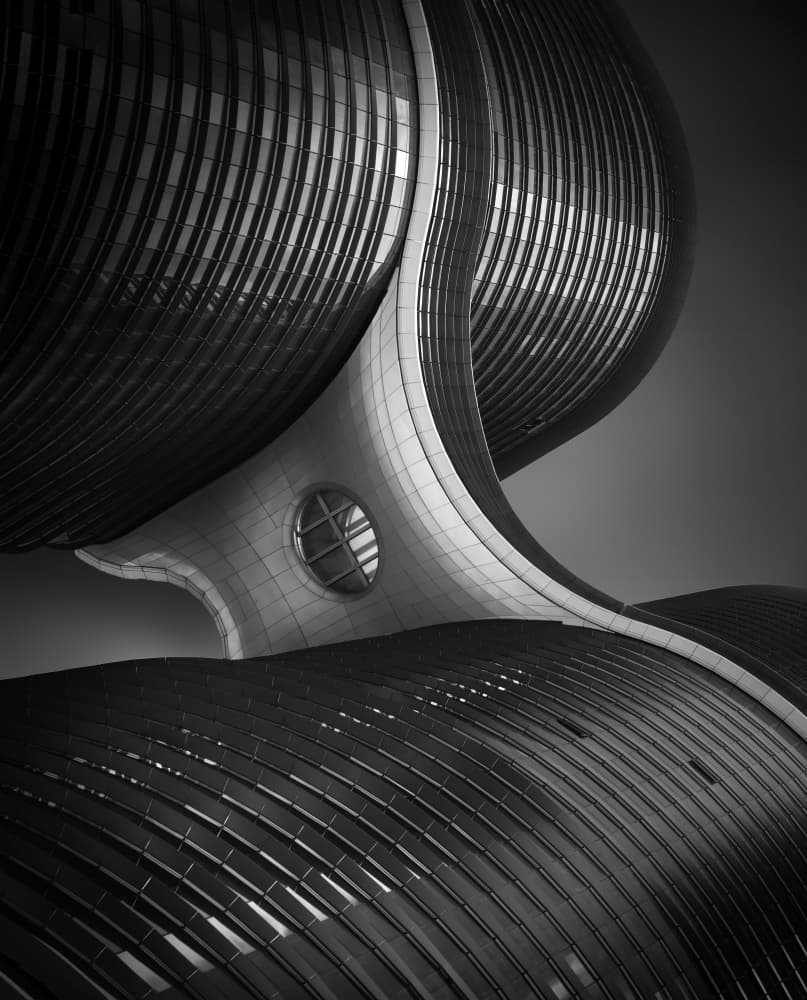 Flowing Architectural Forms by David Chiodo — canvas wall art