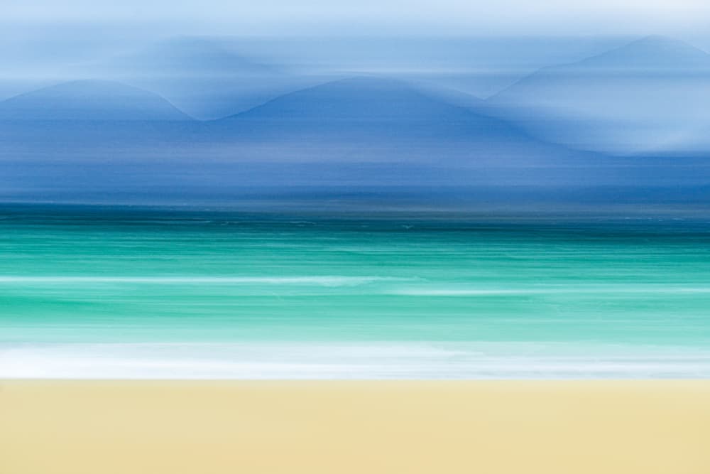Abstract Beach Horizon by Franco Ameli — canvas wall art