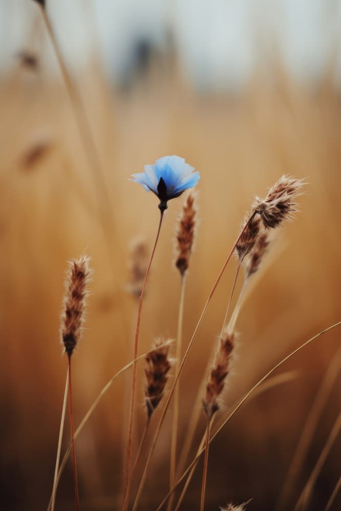 Whisper of Blue by Treechild — canvas wall art