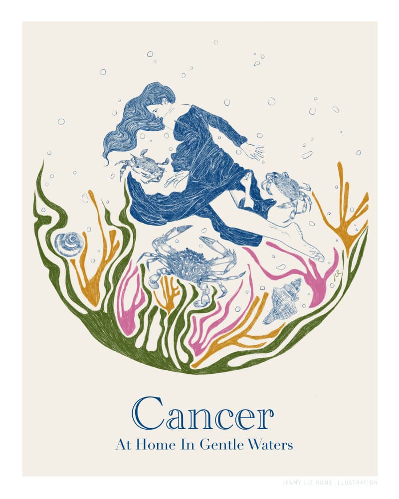 Jlr Cancer Copy by Jenny Liz Rome — canvas wall art