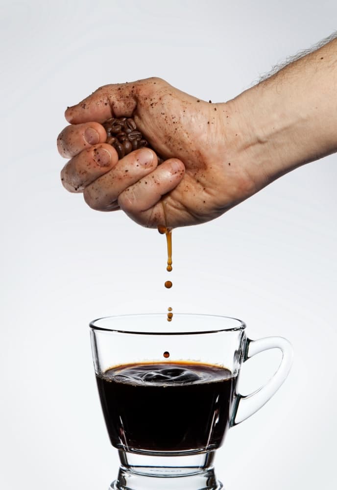 Fresh Coffee Drip by Christian Pabst — canvas wall art