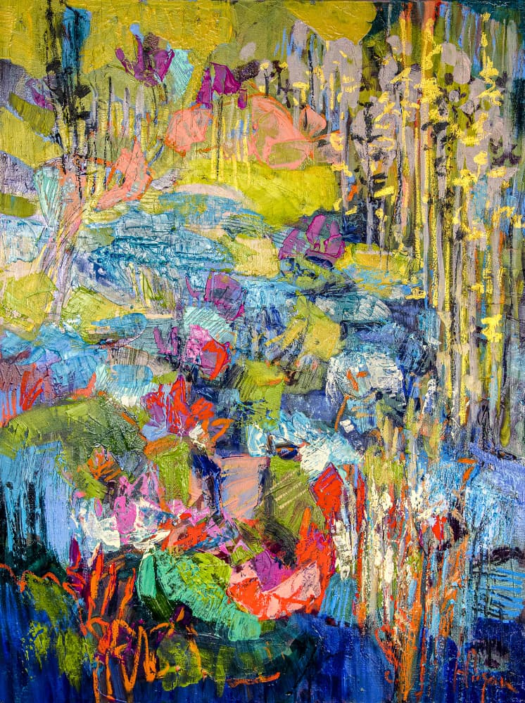 Vivid Nature Dance by Dorothy Fagan — canvas wall art