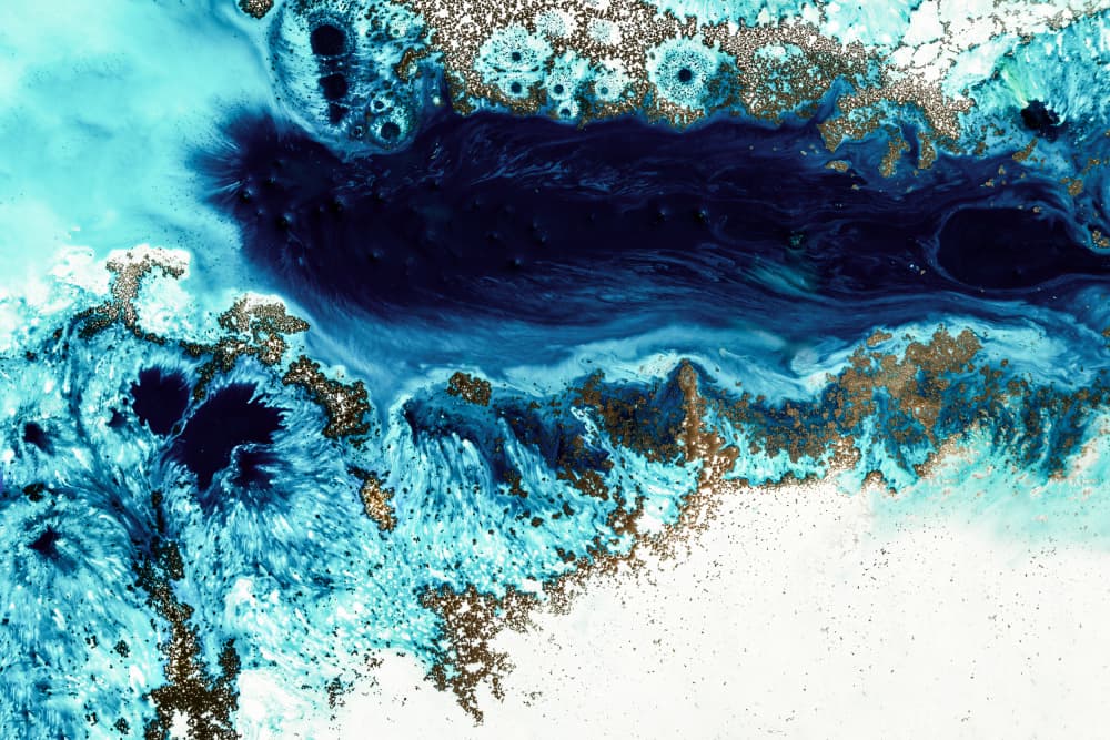 Soothing - Ocean Alive by Petra Meikle de Vlas — canvas wall art
