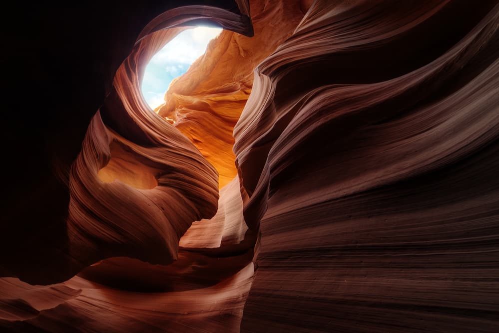 Swirling Sandstone Canyon by Juan Pablo de Miguel — canvas wall art