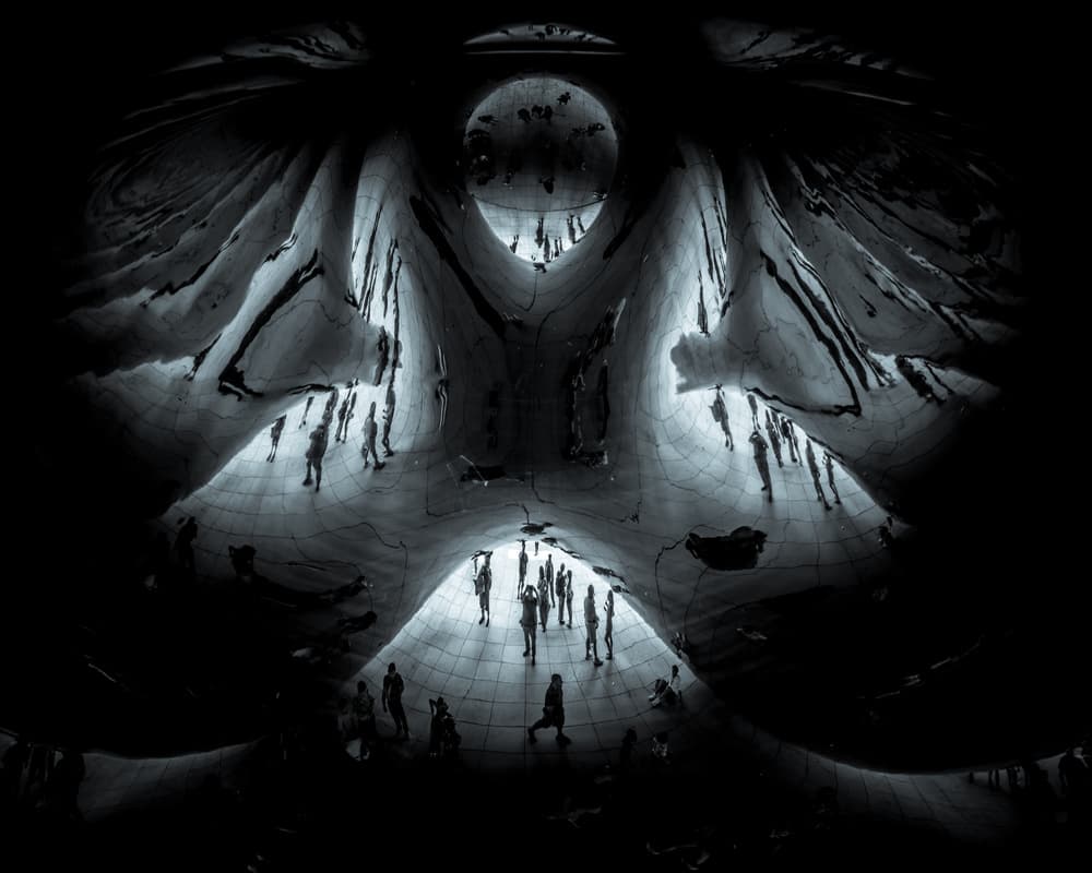 Distorted Urban Reflections by Stefan Buder — canvas wall art