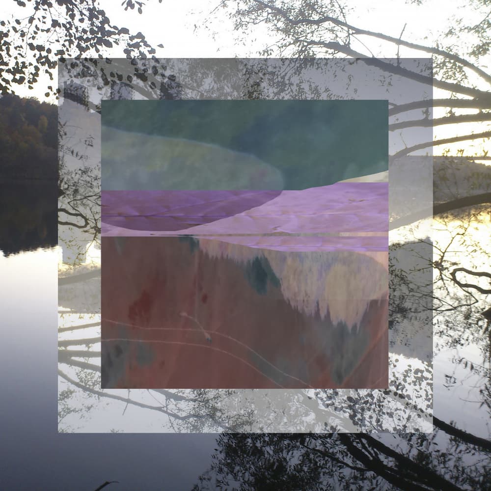 Layered Abstract Landscape by Stefan Fransson — canvas wall art