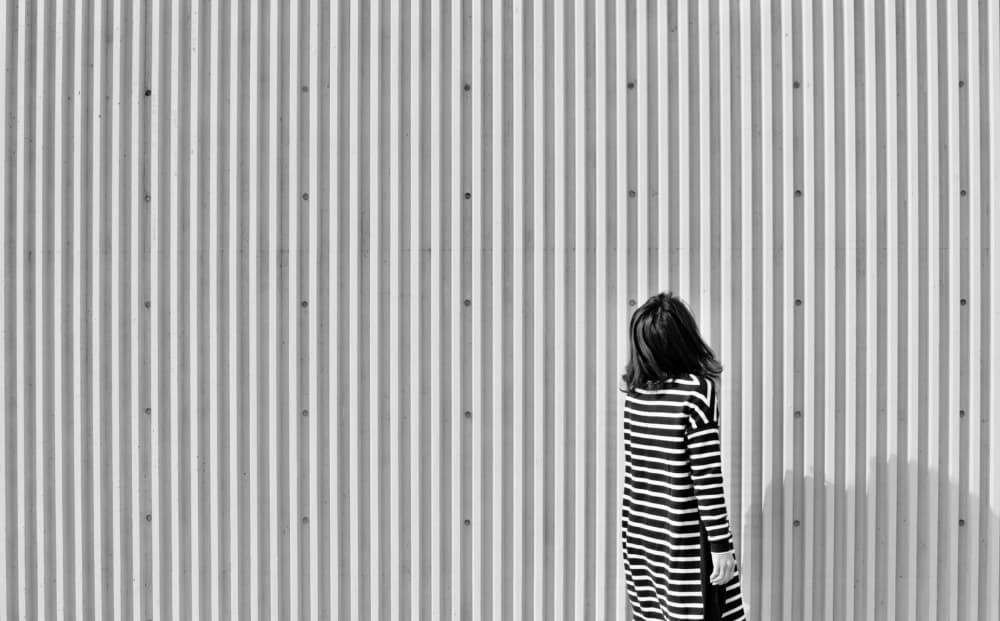 stripe by Keisuke Ikeda @ blackcoffee — canvas wall art
