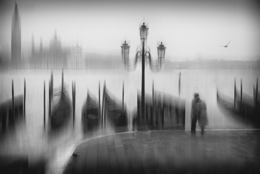 Misty Venice Romance by Vito Guarino — canvas wall art