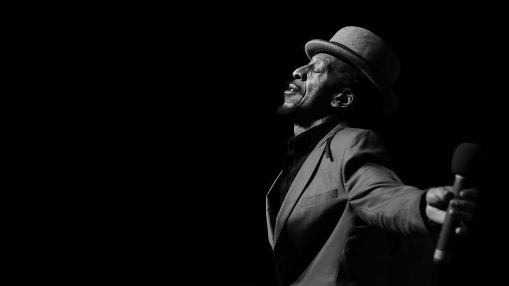 Jazz Man Singing by Ian Robinson — canvas wall art