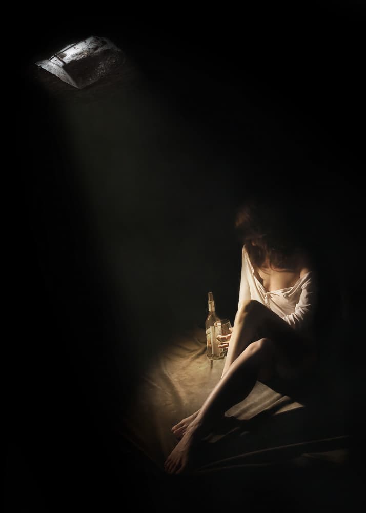 Melancholy Solitude by Xavi Cardell — canvas wall art