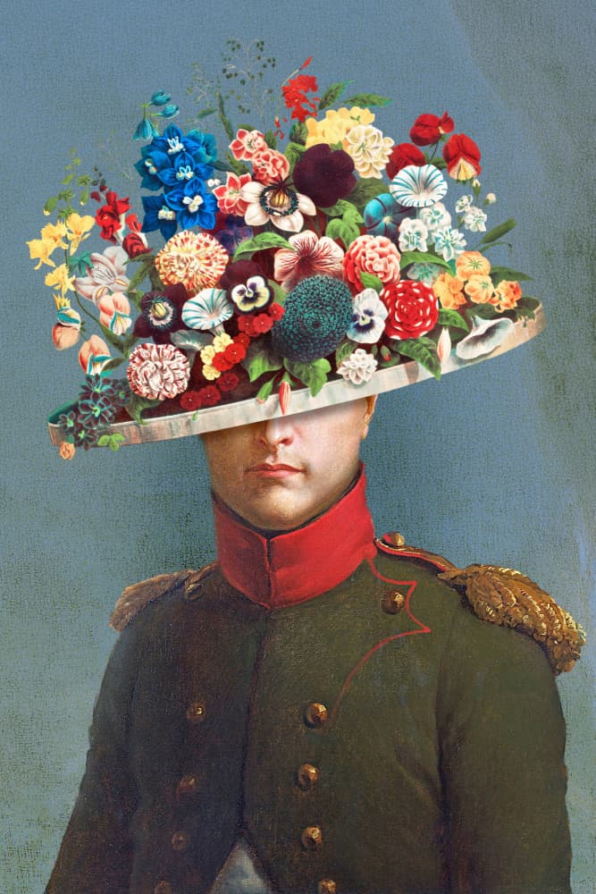 The Blooming General by Marja van den Hurk — canvas wall art