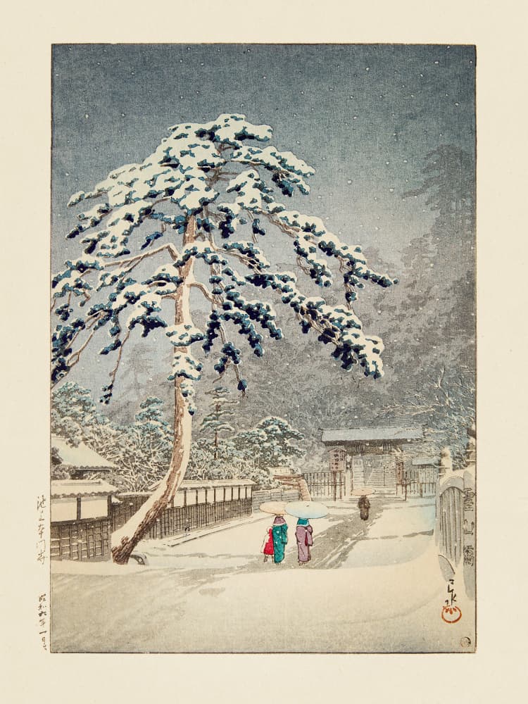 Ikegami Honmonji (honmon Temple, Ikegami) (1931)