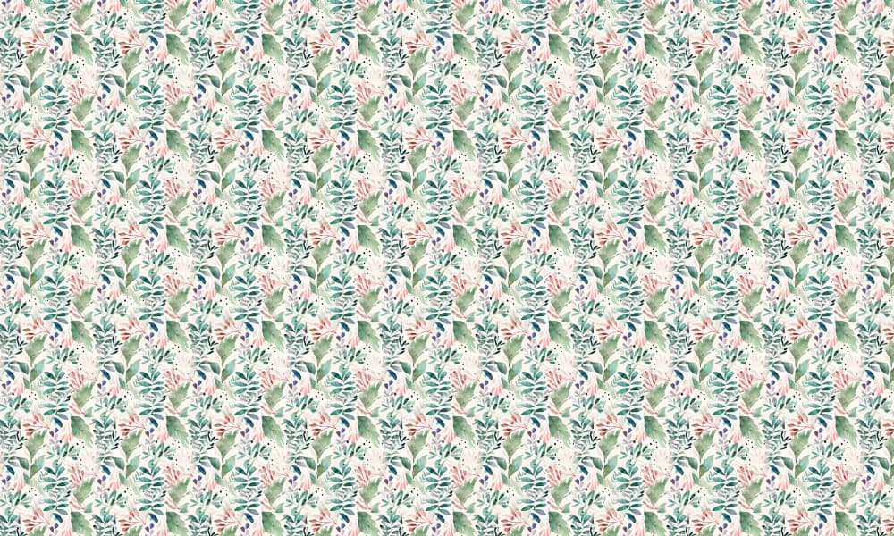 Delicate Watercolor Foliage by Justyna Jaszke — canvas wall art