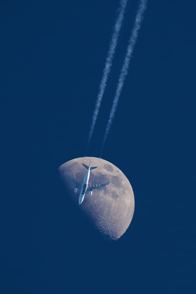 Moon Flight by Panfil Pirvulescu — canvas wall art