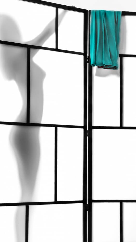 Sensual Woman Silhouette by Marcos Gali — canvas wall art