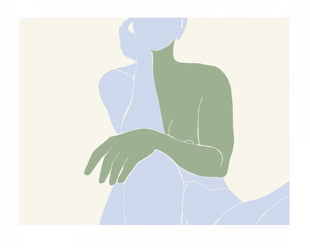 P&c Figure#8 Copy 2 by Jenny Liz Rome — canvas wall art