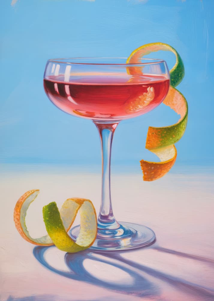 Refreshing Citrus Cocktail by Andreas Magnusson — canvas wall art