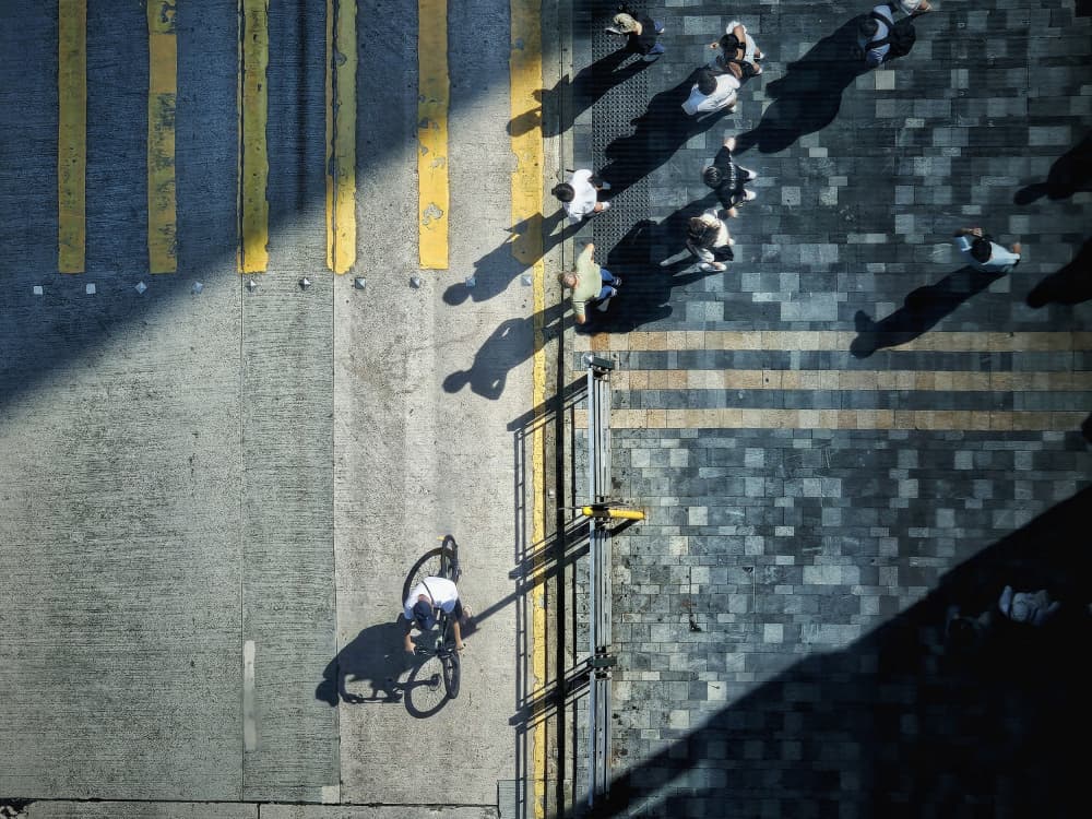 Urban Commute Overhead by Tong Ho Chung Howard — canvas wall art