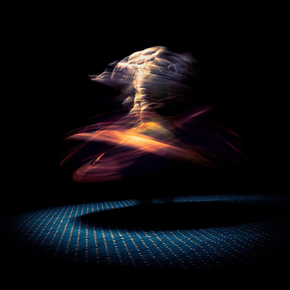 Whirling Dance of Light by Hesham Ragab — canvas wall art