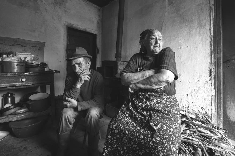 Elderly Couple's Quiet Home by Zoran Toldi (EFIAP AZSF) — canvas wall art