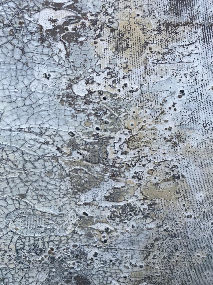 Cracked Texture Abstract by Gabriela Aleksandra Szuba — canvas wall art