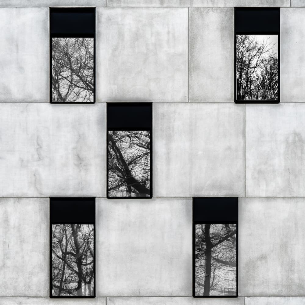 Urban Window Reflections by Luc Vangindertael (laGrange) — canvas wall art