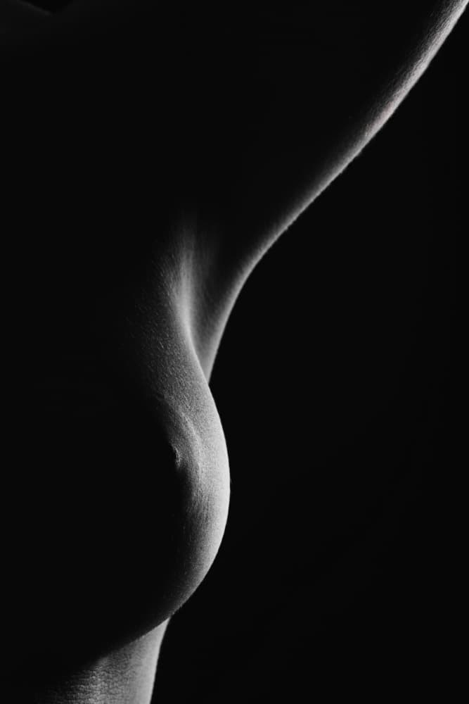 Elegant Female Form by Jan Blasko — canvas wall art