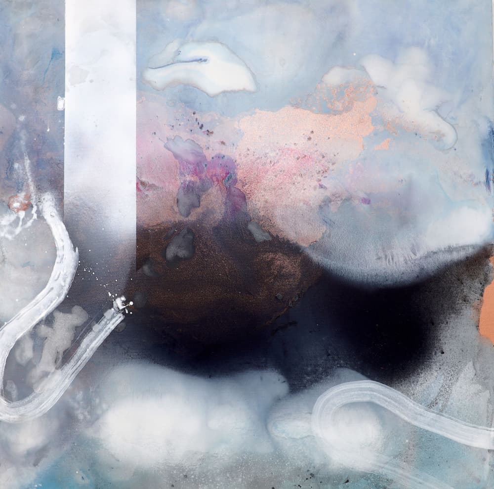 Dreamy Fluid Abstract by POOVI ART — canvas wall art