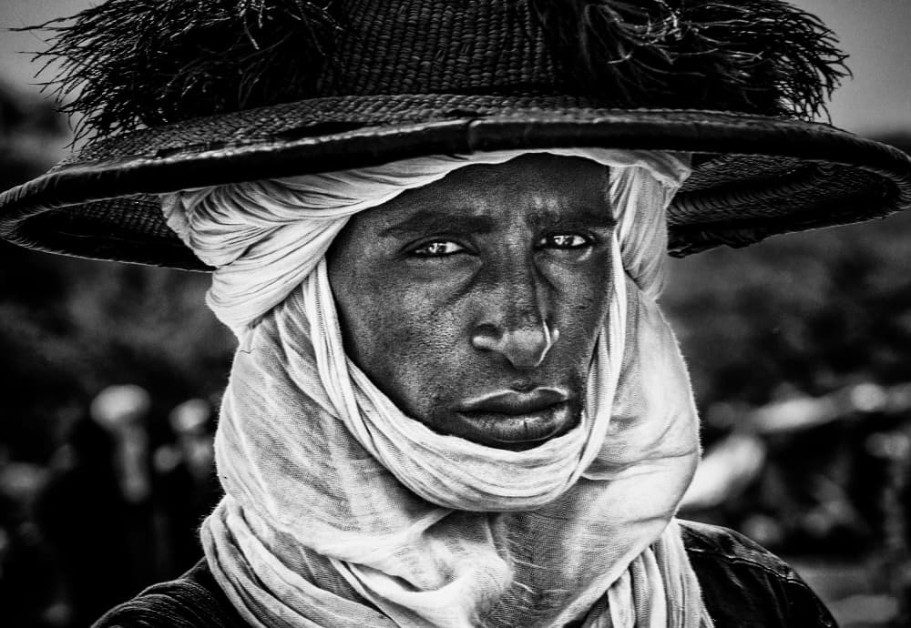 Intense Desert Gaze by Joxe Inazio Kuesta Garmendia — canvas wall art