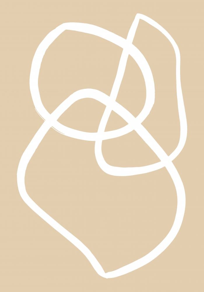 Abstract Neutral Curves by Pictufy Studio — canvas wall art