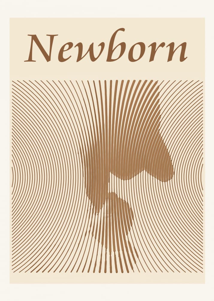 Newborn Gentle Touch by Doa Project — canvas wall art