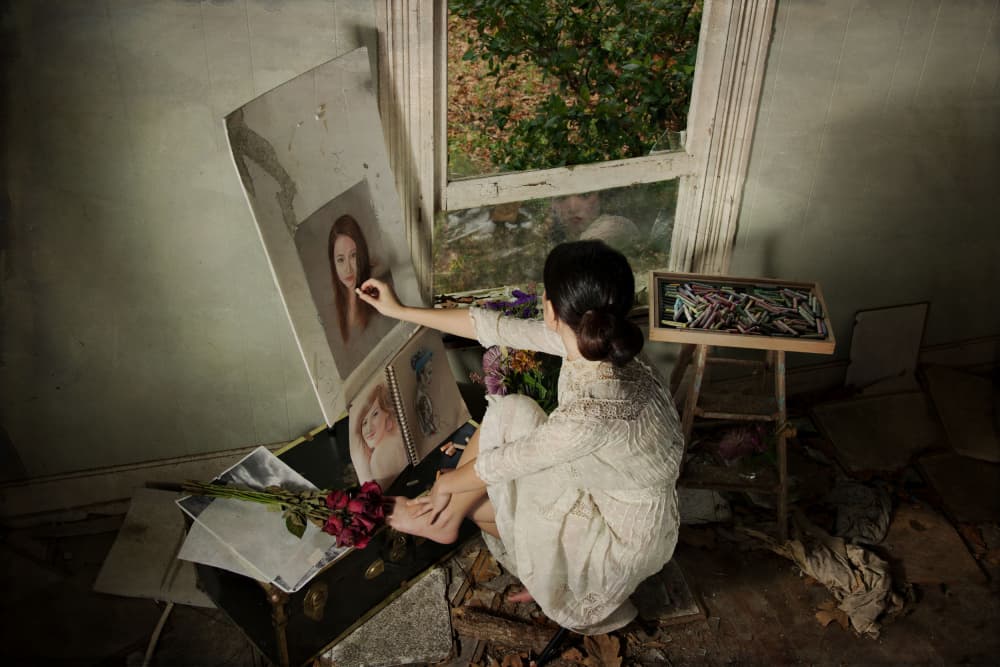 Reflections in an Old Room by Tammy Swarek — canvas wall art