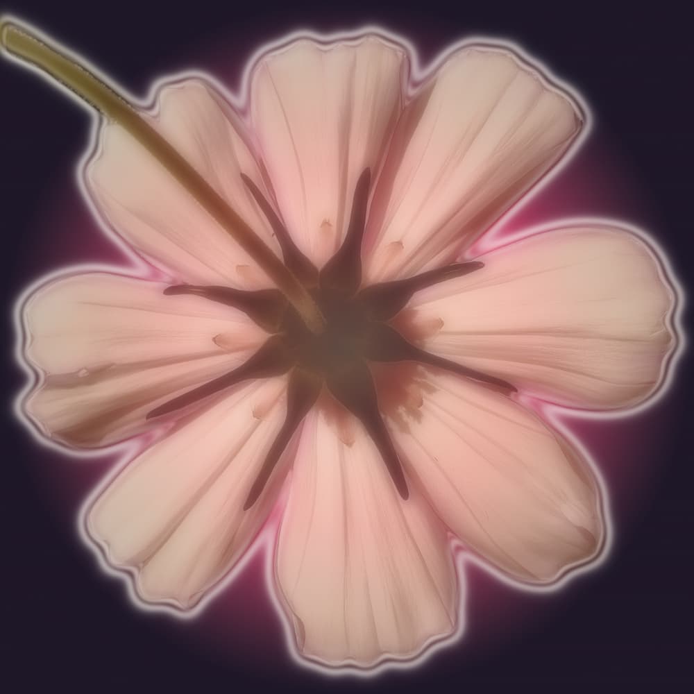 Translucent Pink Petals by Saskia Mensink — canvas wall art