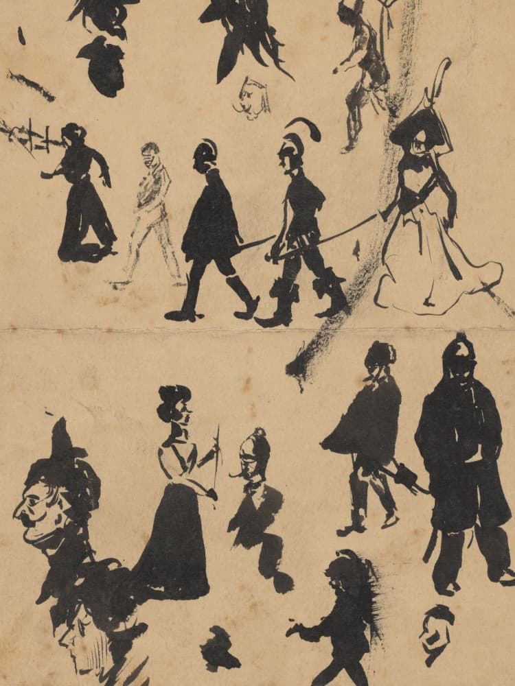 Studieblad Met Mannen En Vrouwen