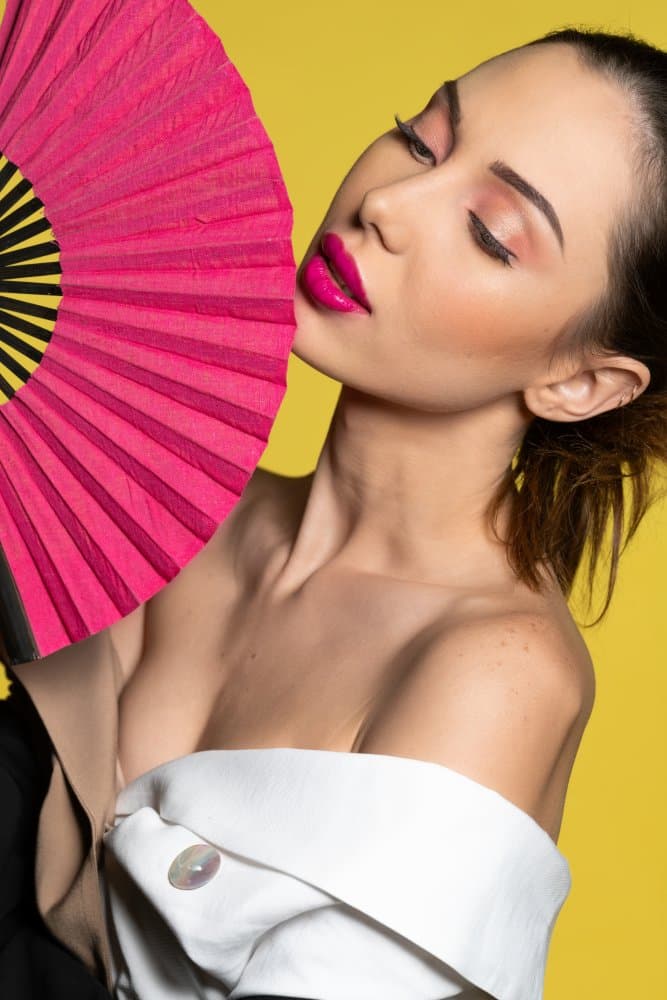 Vibrant Fan Portrait by Andrea Ventura — canvas wall art